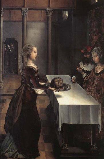 Juan de Flandes Herodias- Revenge oil painting picture